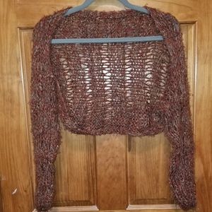 Handmade long sleeve shrug